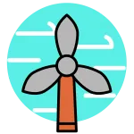 Windmill SVG Icon